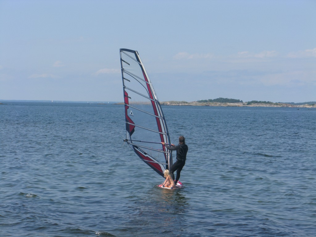 En inte så actionpackad men ändå fin dag vid Torö sommaren 2012. 