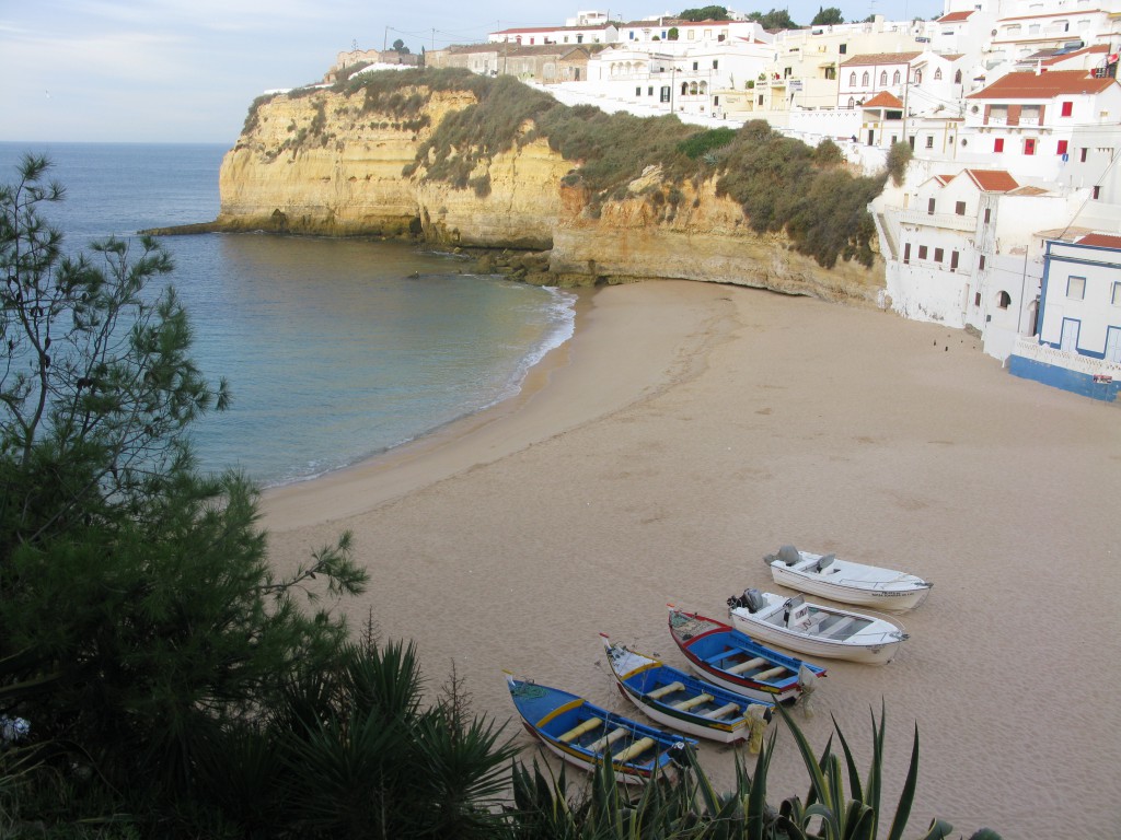 Stranden i Carvoeiro